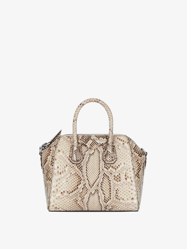 Givenchy Mini Antigona Bag In Python