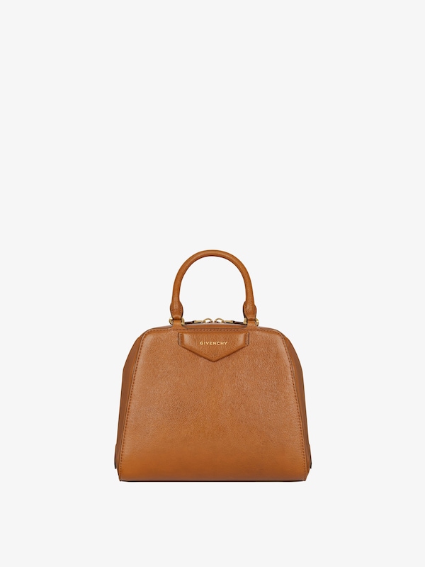 Givenchy Mini Antigona Cube Bag In Leather