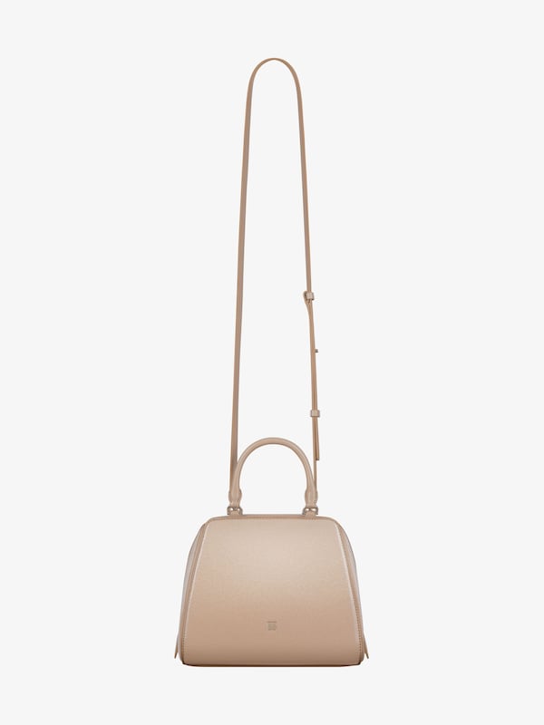 Givenchy Mini Antigona Cube Bag In Pearly Leather