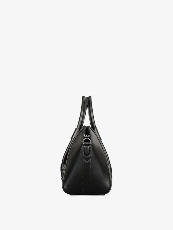 Givenchy Mini Antigona Lock Bag In Box Leather