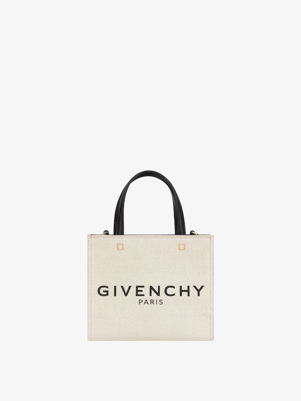 Givenchy Mini G-Tote shopping bag in canvas