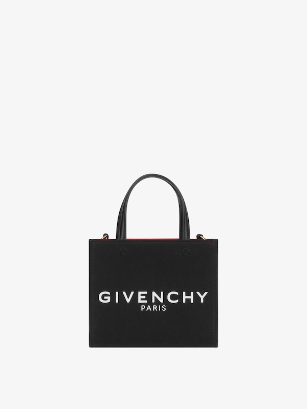 Givenchy Mini G-Tote shopping bag in canvas