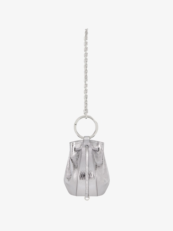Givenchy Mini Pumpkin Bag In Laminated Leather