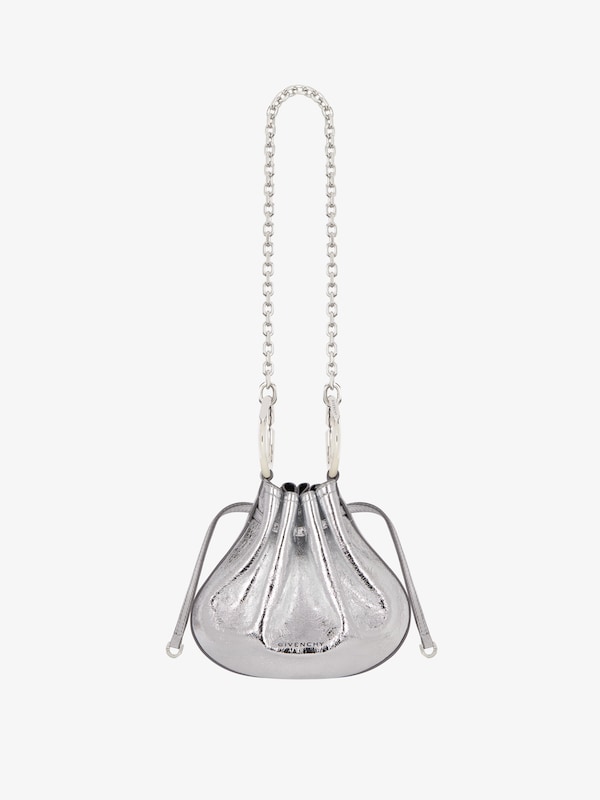 Givenchy Mini Pumpkin Bag In Laminated Leather