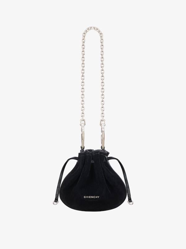 Givenchy Mini Pumpkin bag in velvet with strass