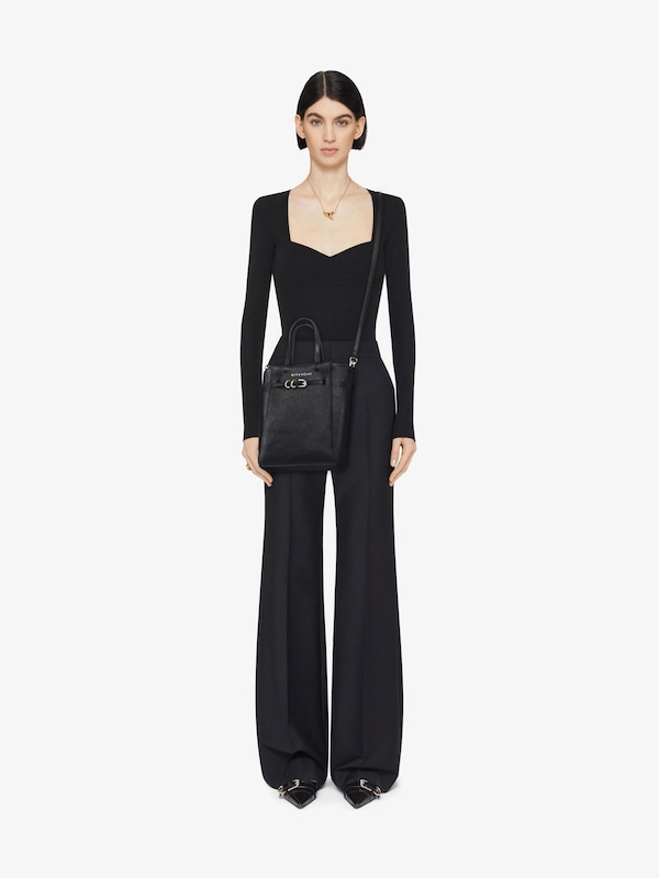 Givenchy Mini Voyou Tote Bag In Leather