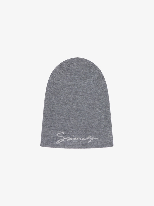Givenchy GIVENCHY Monogram 72 Double Sided Beanie In Wool