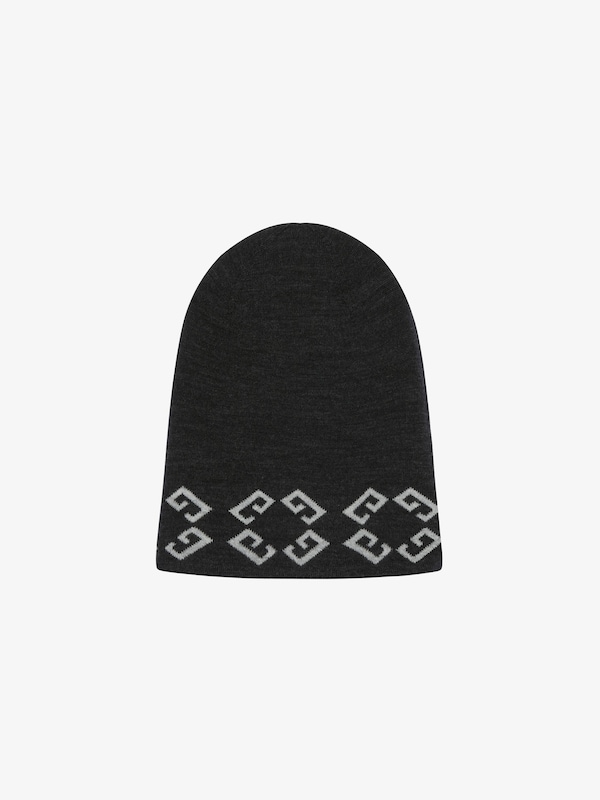 Givenchy GIVENCHY Monogram 72 Double Sided Beanie In Wool