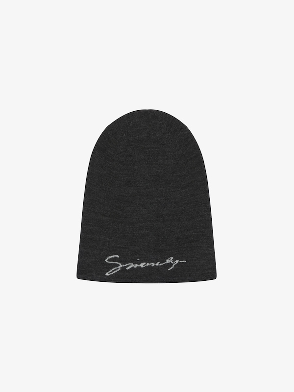 Givenchy GIVENCHY Monogram 72 Double Sided Beanie In Wool