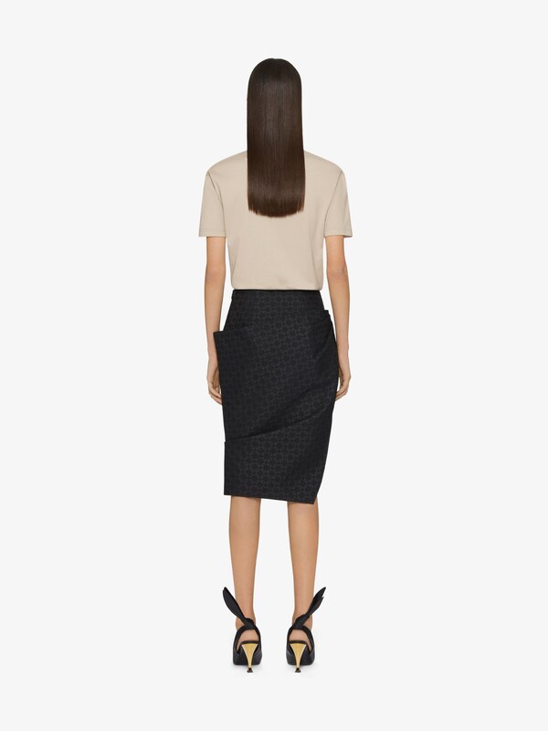 Givenchy Monogram 72 T-shirt In Cotton And Sequins