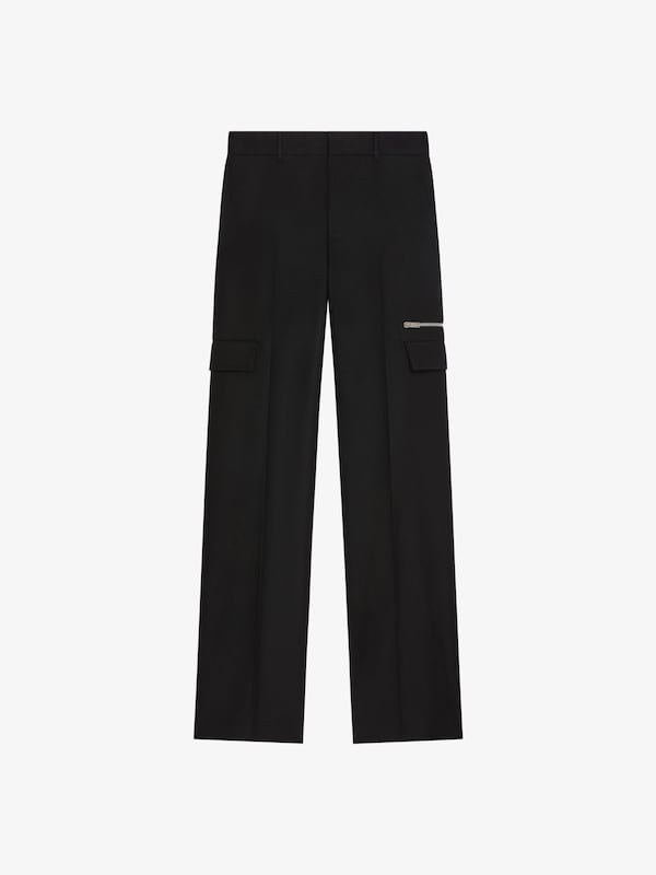 Givenchy Multi-pocket Tailored Pants In Wool