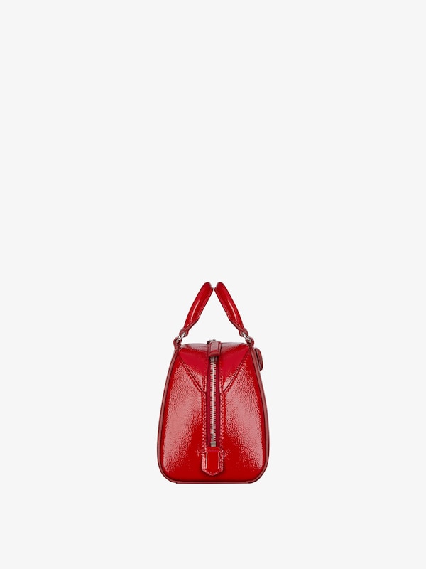 Givenchy Nano Antigona Cube Bag In Patent Leather