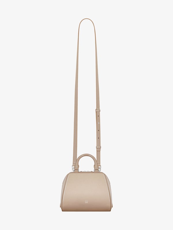 Givenchy Nano Antigona Cube Bag In Pearly Leather