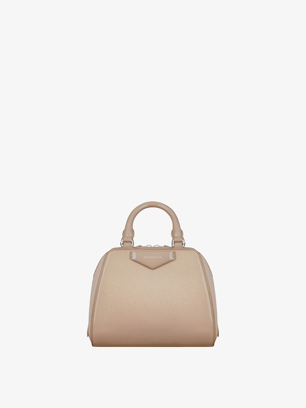 Givenchy Nano Antigona Cube bag in pearly leather