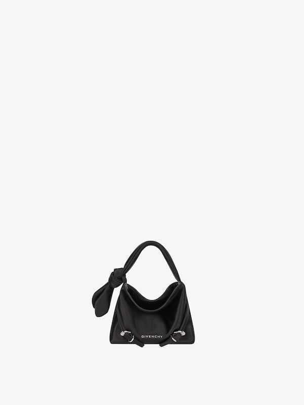 Givenchy Nano Voyou bag in satin with bow detail