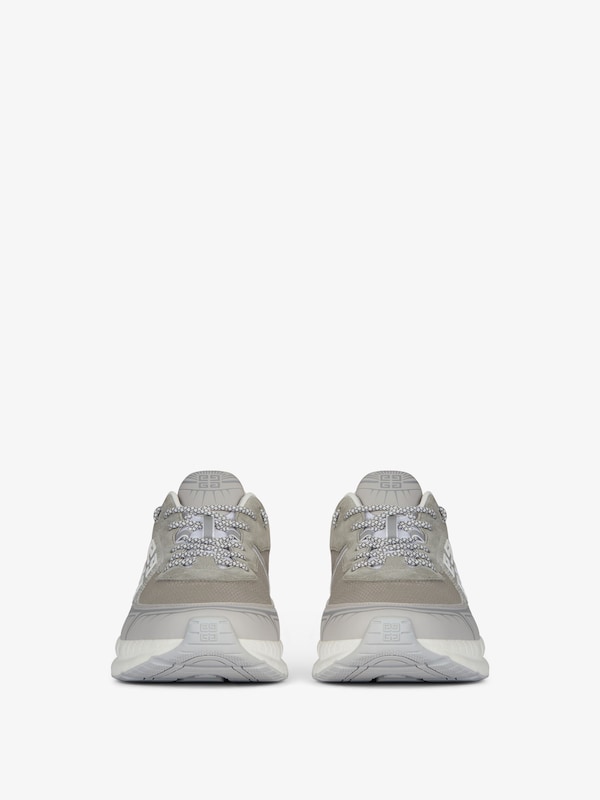 Givenchy NFNTY-52 Sneakers In Suede And Mesh