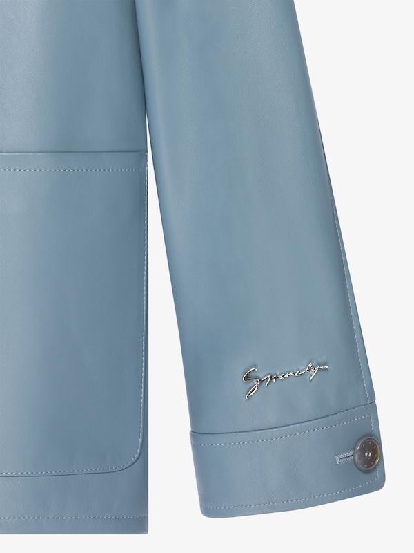 Givenchy Overshirt In Leather