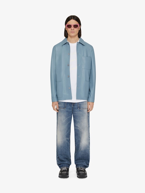 Givenchy Overshirt in leather