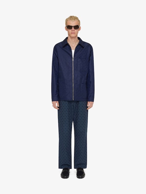 Givenchy Overshirt in monogram 72 jacquard