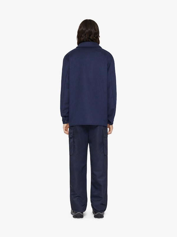 Givenchy Overshirt In Wool And Cashmere