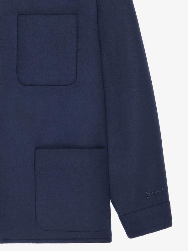 Givenchy Overshirt In Wool And Cashmere
