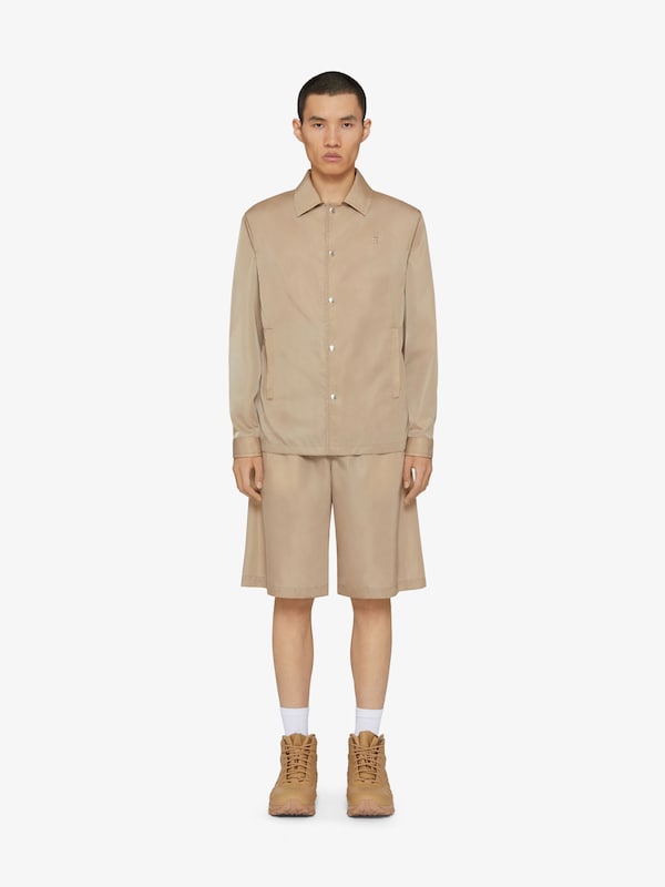Givenchy Overshirt With 4G Detail