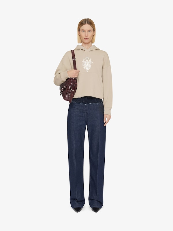Givenchy Oversized jeans in mixed denim