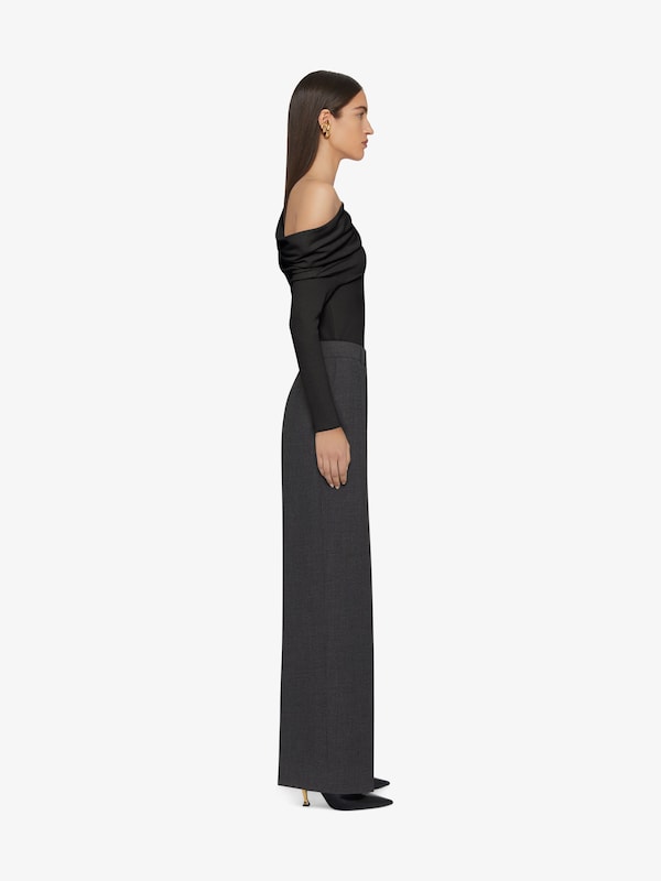 Givenchy Oversized Tailored Pants In Wool