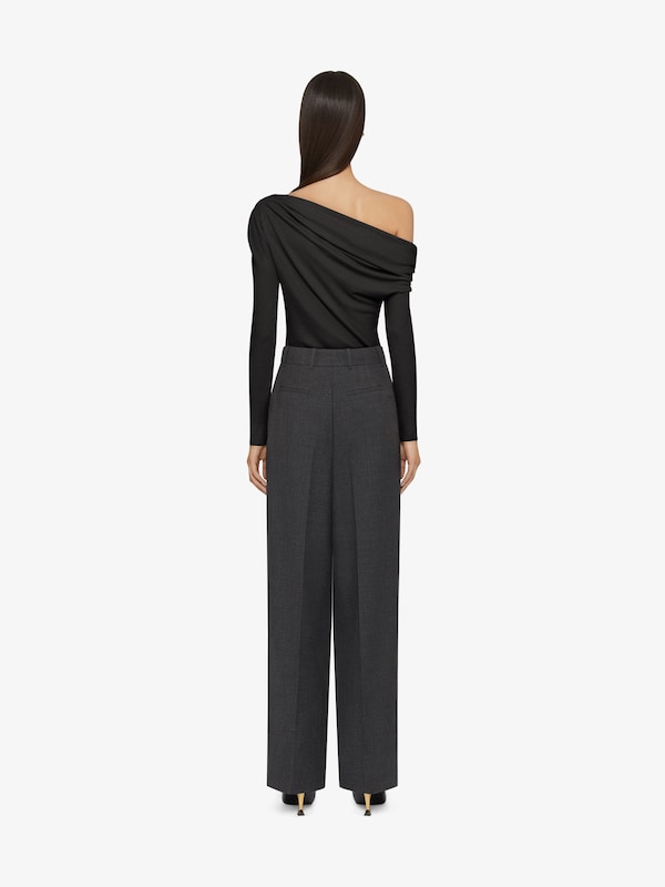Givenchy Oversized Tailored Pants In Wool