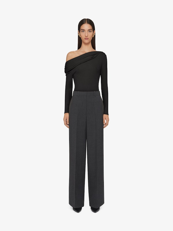 Givenchy Oversized Tailored Pants In Wool