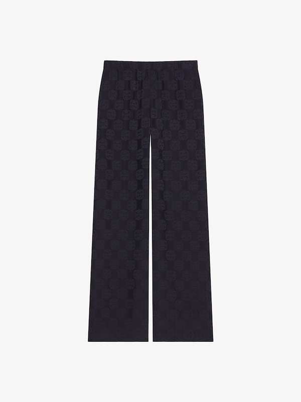 Givenchy Pants In 4G Liquid Jacquard