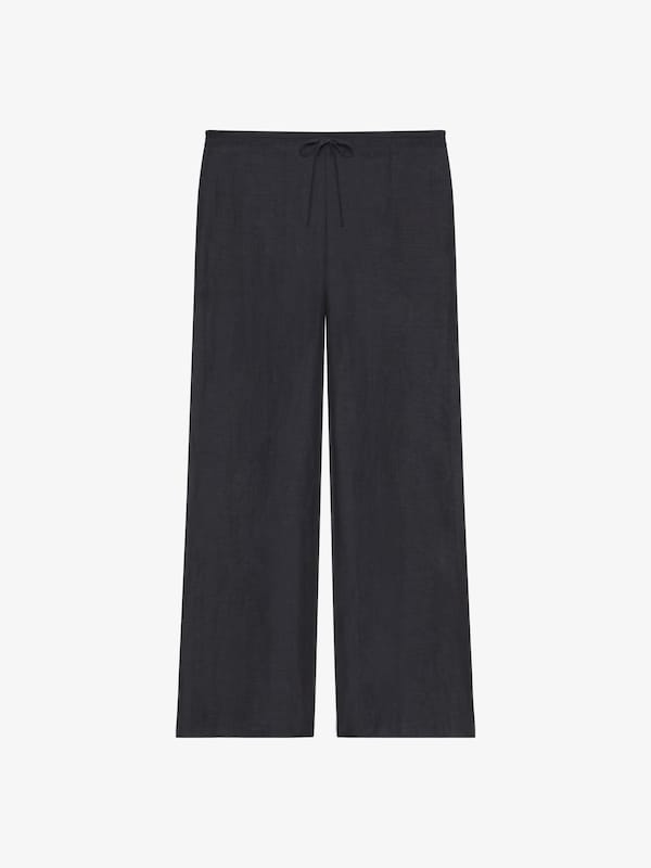 Givenchy Pants In Silk And Linen