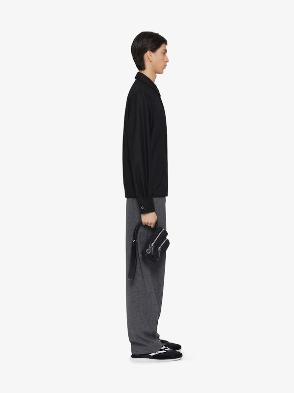 Givenchy Pants In Wool With Double Waist Detail