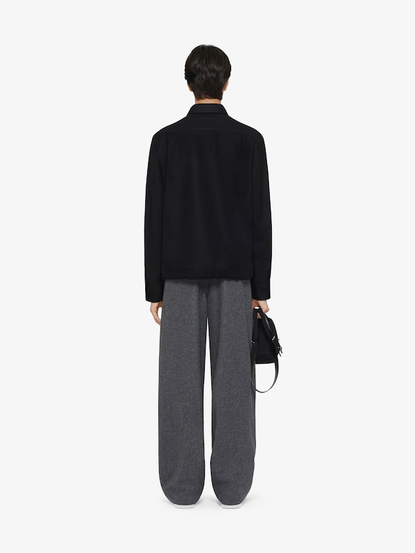 Givenchy Pants In Wool With Double Waist Detail