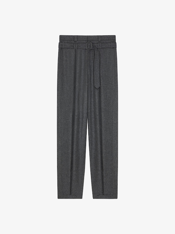 Givenchy Pants In Wool With Double Waist Detail