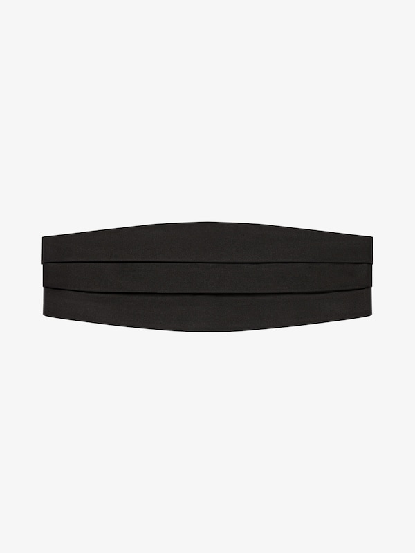 Givenchy Pleated Cummerband In Silk