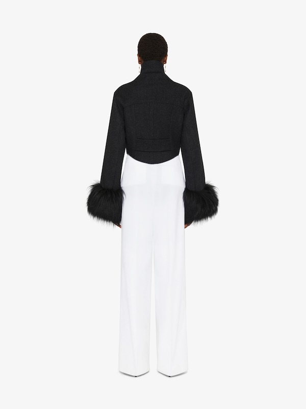 Givenchy Pleated Pants In Cotton
