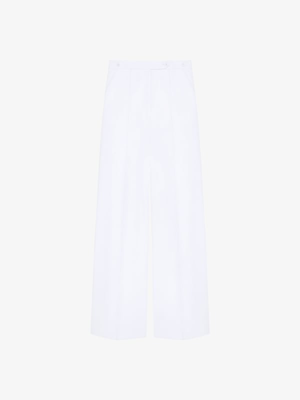 Givenchy Pleated Pants In Cotton