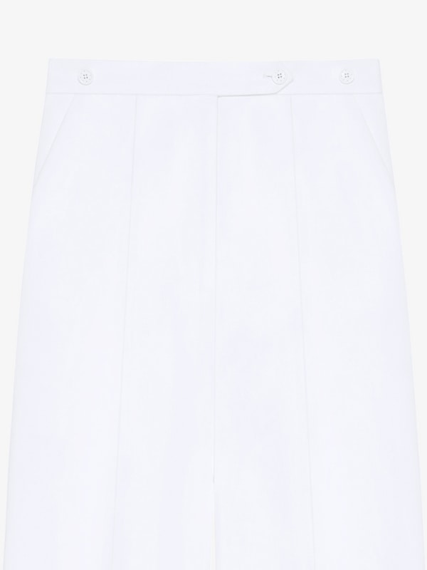 Givenchy Pleated Pants In Cotton