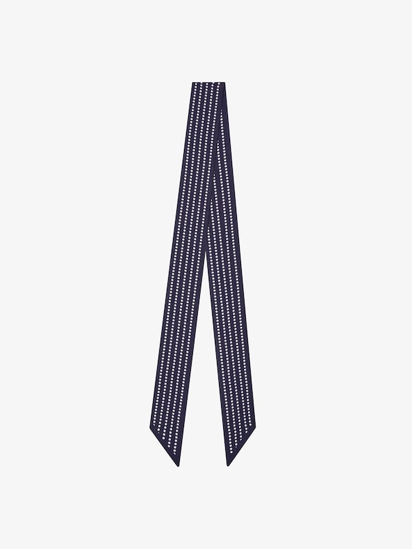 Givenchy Polka Dots Bandeau In Silk