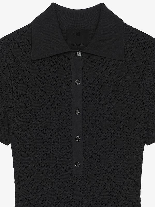 Givenchy Polo Dress In Monogram 72 Jacquard