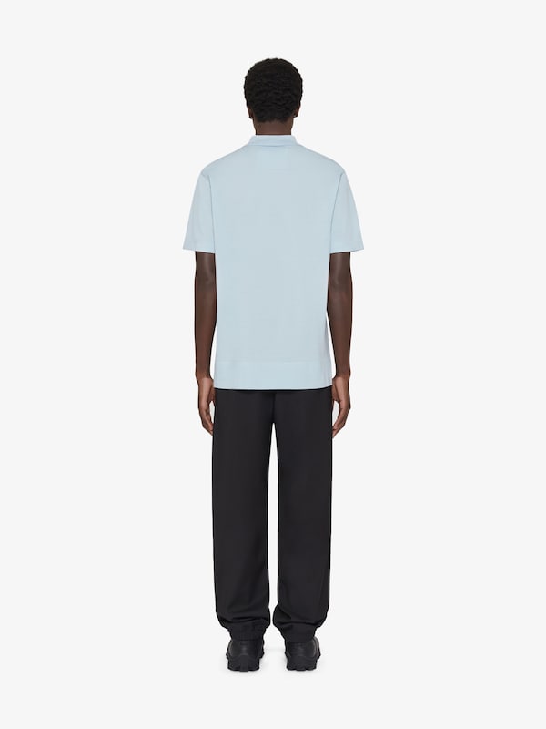 Givenchy Polo In Cotton With 4G Detail