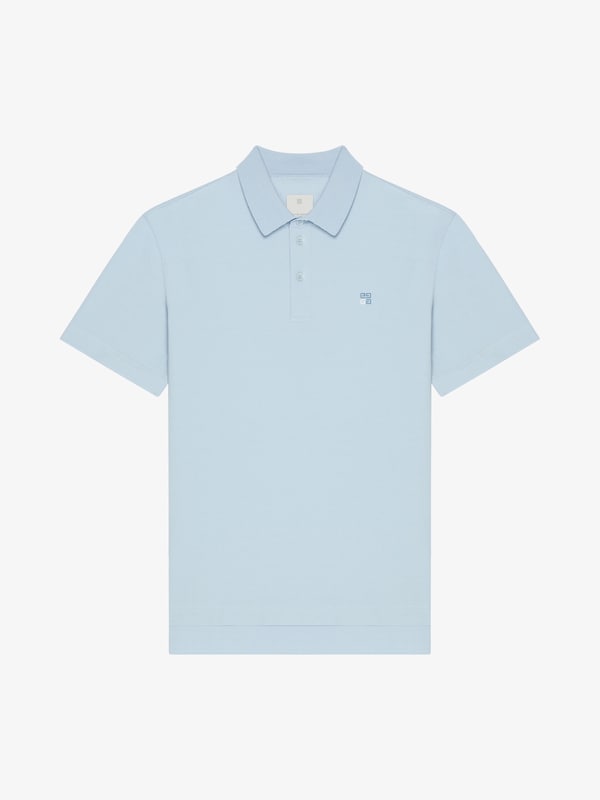 Givenchy Polo In Cotton With 4G Detail