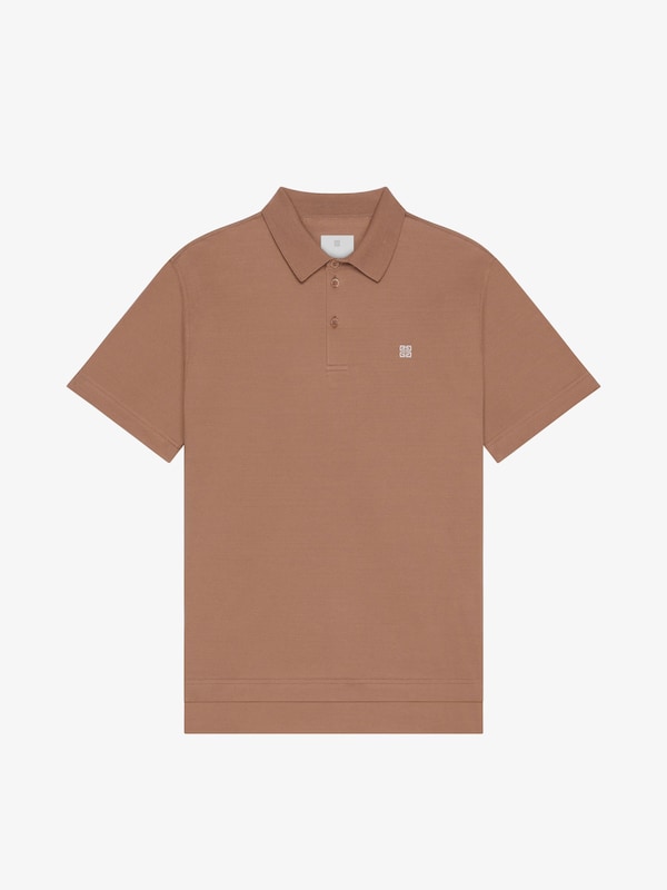 Givenchy Polo In Cotton With 4G Detail