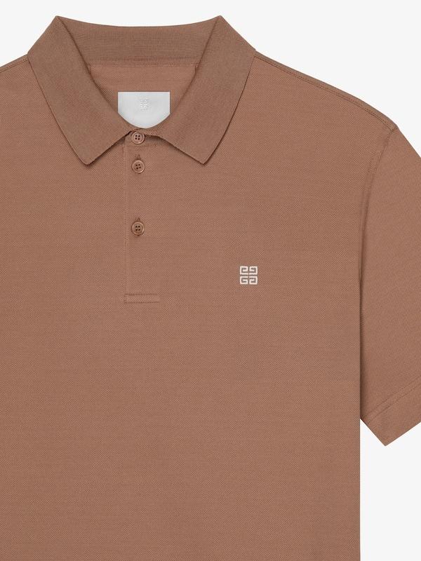 Givenchy Polo In Cotton With 4G Detail