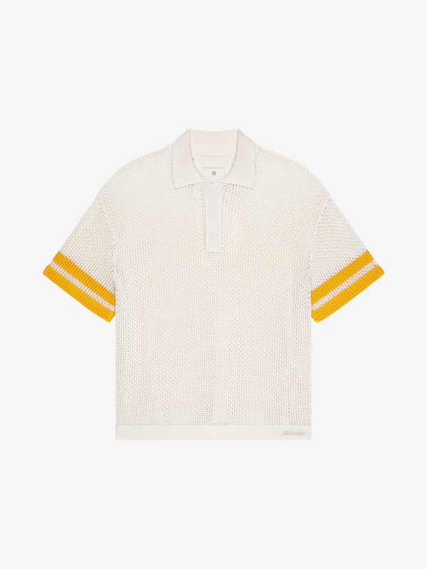Givenchy Polo In Crochet