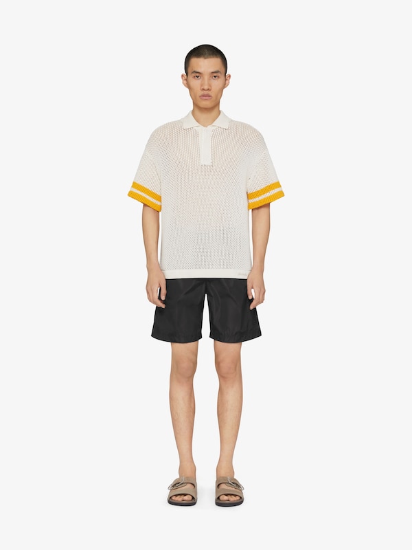 Givenchy Polo In Crochet