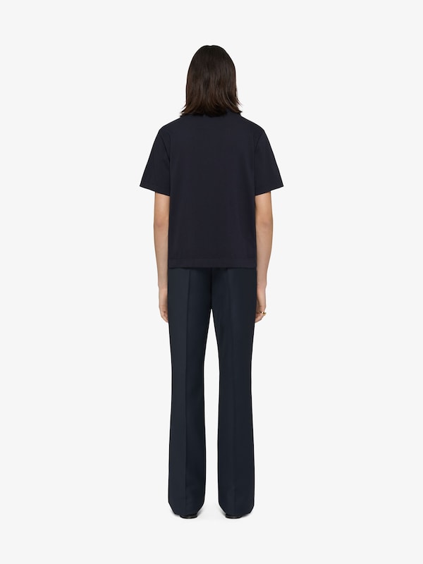 Givenchy Polo In Knit With HG Jacquard