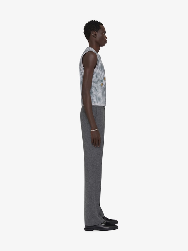 Givenchy Printed Cat Tank Top In Cotton