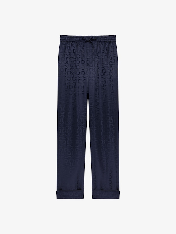 Givenchy Pyjamas Pants In Monogram 72 Jacquard
